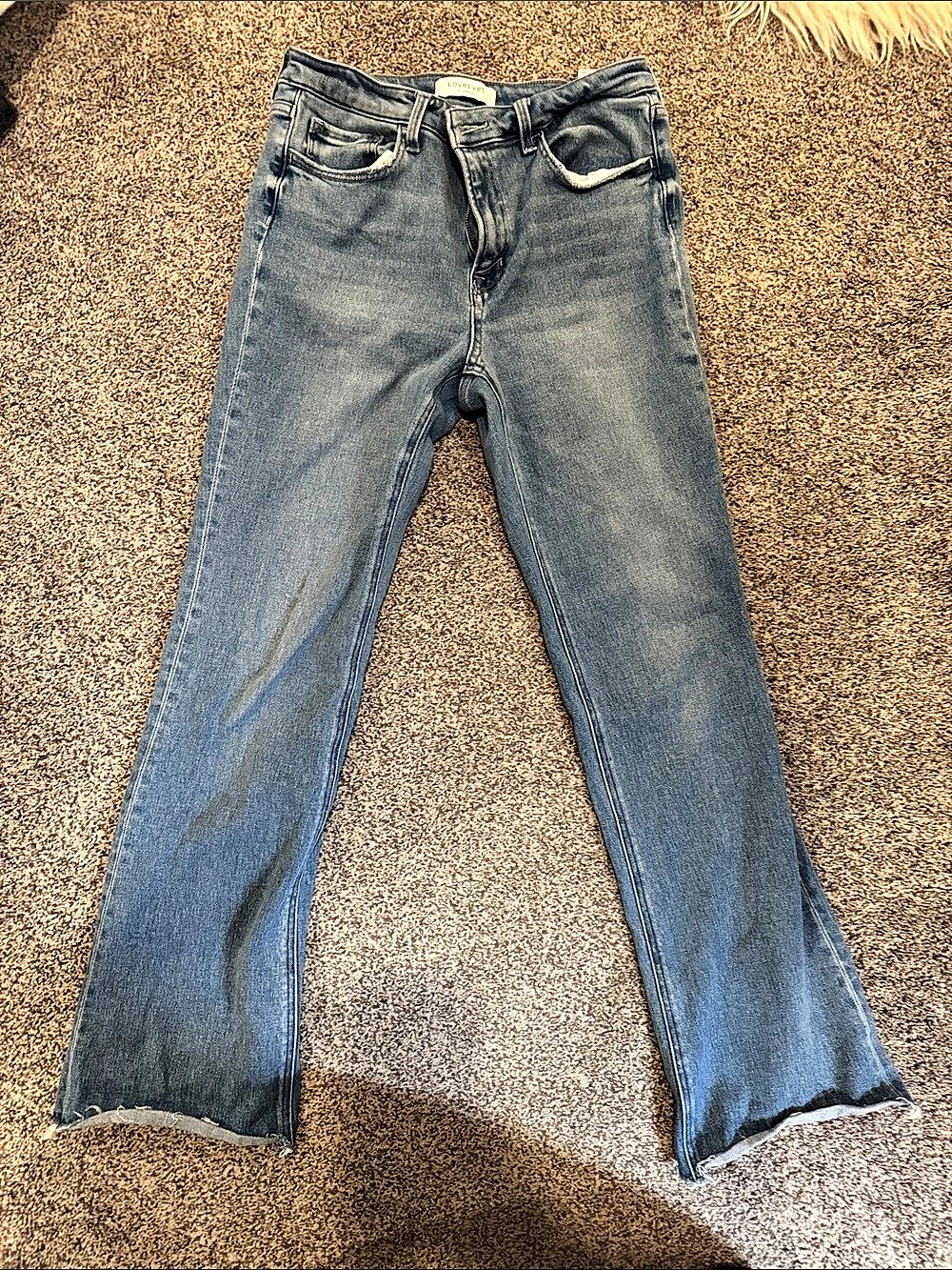 Lovervet by Vervet Women's Flare Jeans Waist 30/11